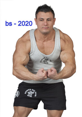 Майка BigSam 2020 за 1 720 руб. Серая майка  мужская спортивная